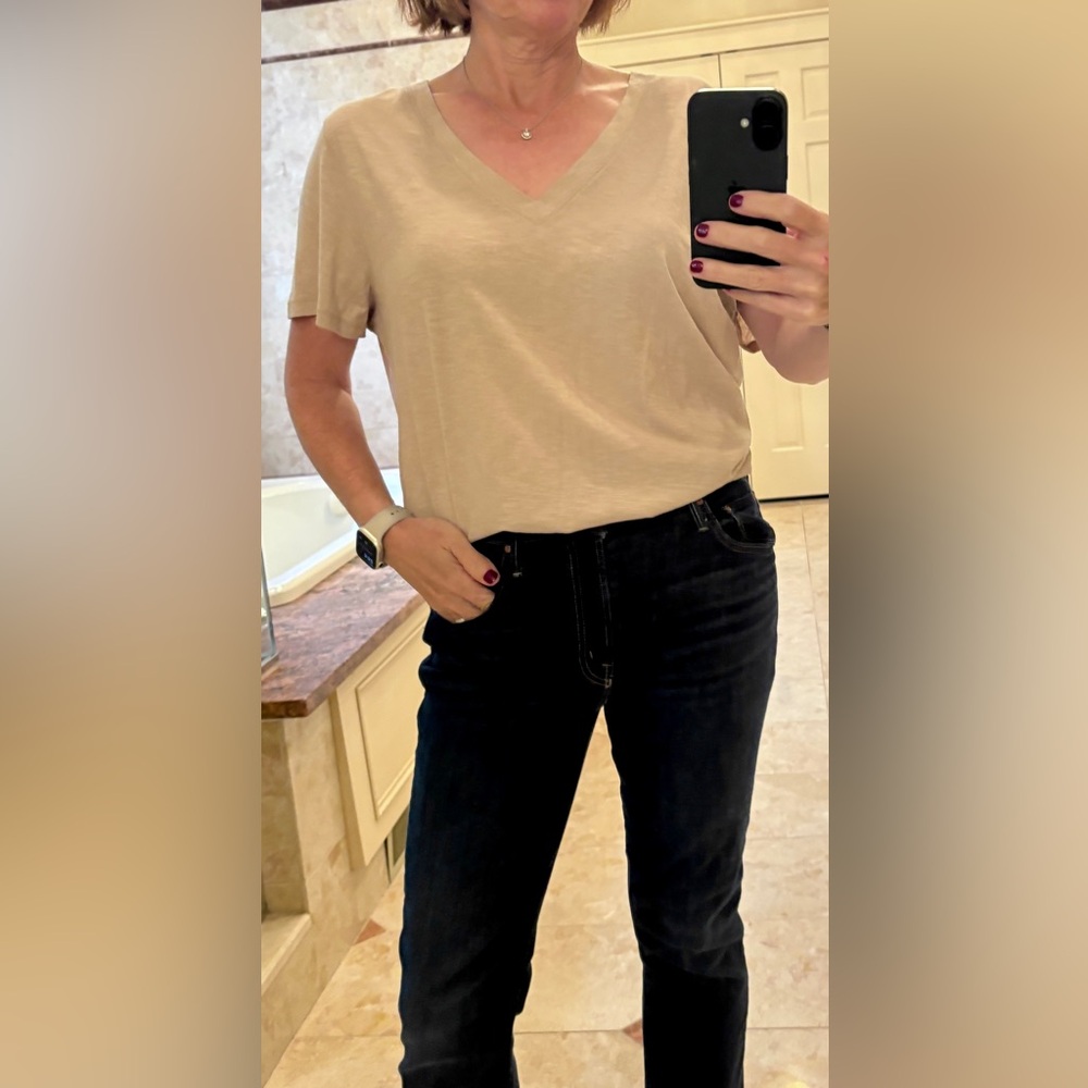 Madewell V-neck tee